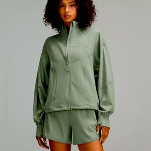 🆕Lululemon🍋 Define Relaxed-Fit Jacket *Luon Color Grey Eucalyptus Sz 8
